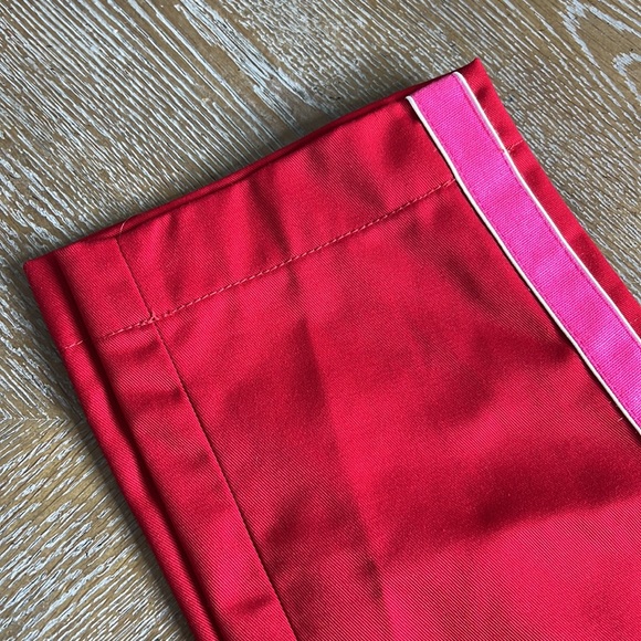 TRE by Natalie Ratabesi Red/Pink Side Stripe Anita Pant in Maroon 6 - Picture 13 of 15